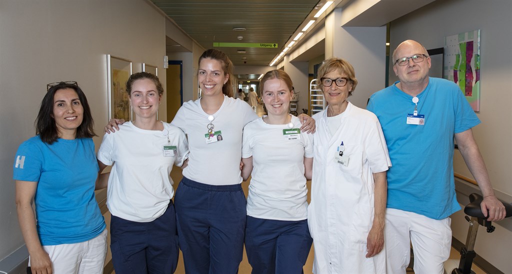 Glade medarbejdere i Neurologisk Afdeling