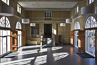 Foto af Nordsjællands Hospital - Hillerød, porthuset ved den gamle hovedindgang